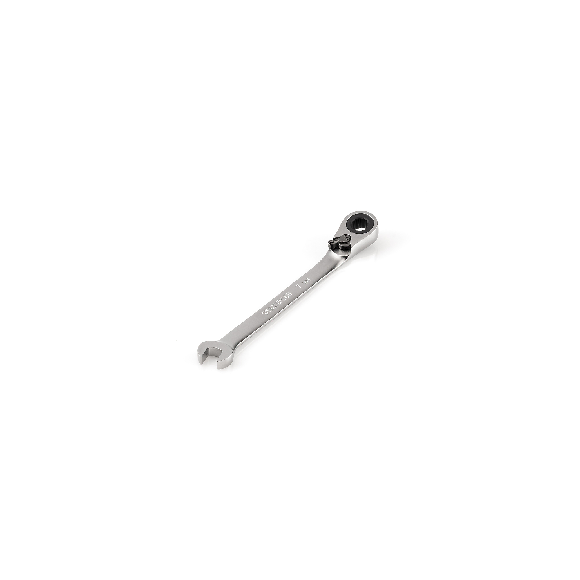 TEKTON 7 mm Reversible 12-Point Ratcheting Combination Wrench | WRC23407